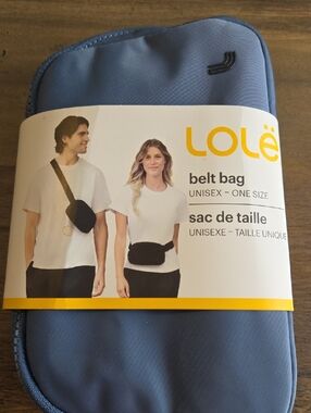 Unisex Belt Bag in Slate Blue